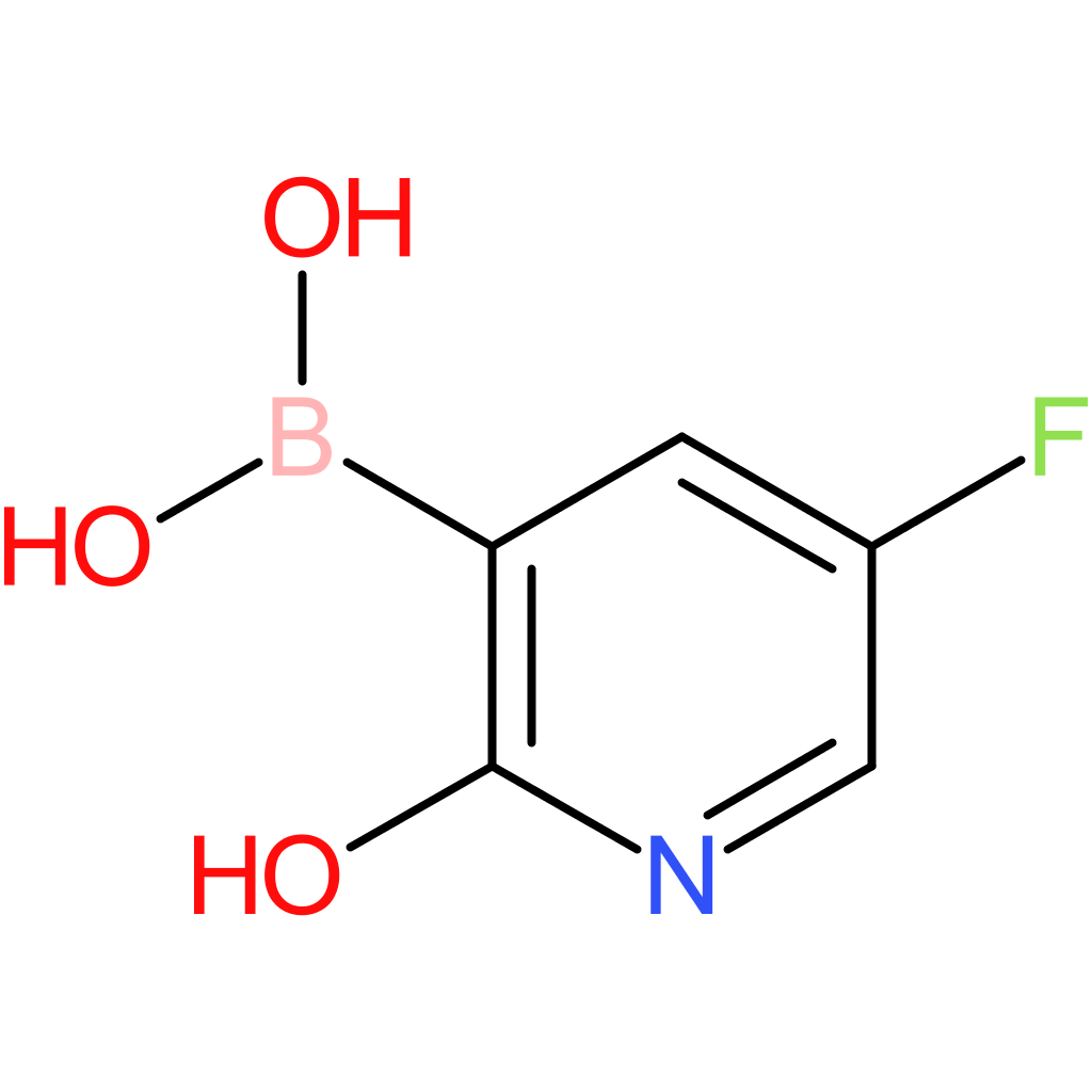 (2-hydroxy-5-fluoropyridin-3-yl)boronic acid
