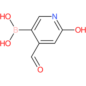 (4-formyl-6-hydroxypyridin-3-yl)boronic acid