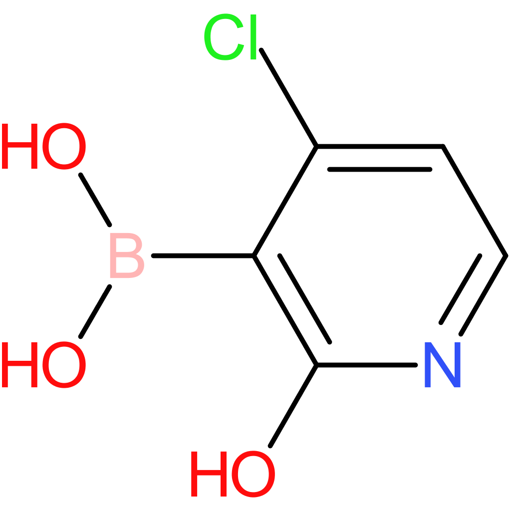 (4-chloro-2-hydroxypyridin-3-yl)boronic acid