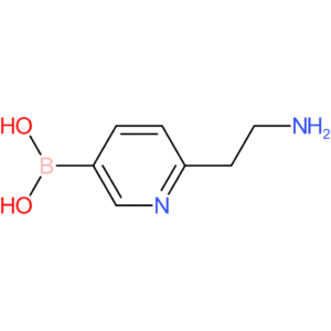 [6-(2-aminoethyl)pyridin-3-yl]boronic acid