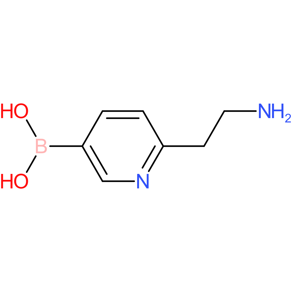[6-(2-aminoethyl)pyridin-3-yl]boronic acid