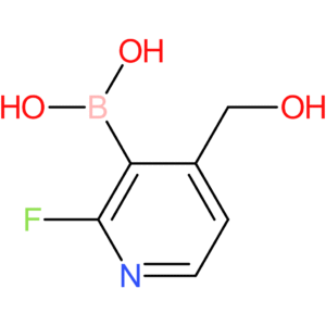 [2-fluoro-4-(hydroxymethyl)pyridin-3-yl]boronic acid