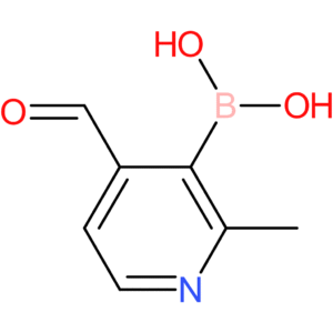 (4-formyl-2-methylpyridin-3-yl)boronic acid