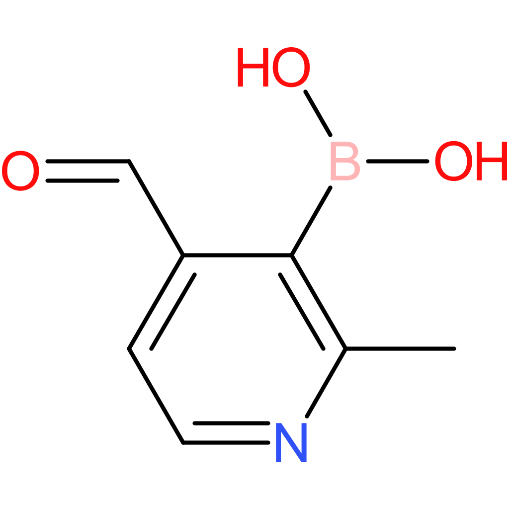 (4-formyl-2-methylpyridin-3-yl)boronic acid