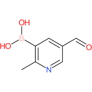 (5-formyl-2-methylpyridin-3-yl)boronic acid