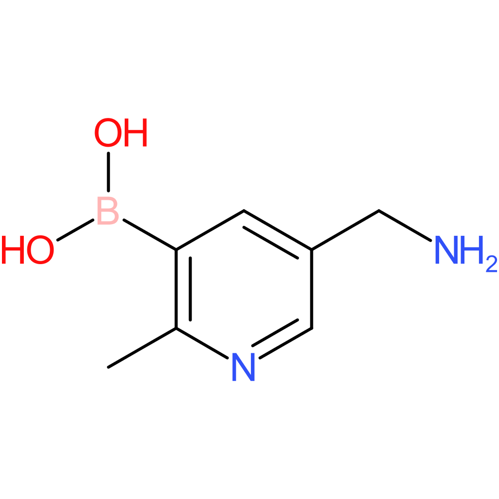 [5-(aminomethyl)-2-methylpyridin-3-yl]boronic acid
