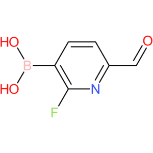 (2-fluoro-6-formylpyridin-3-yl)boronic acid