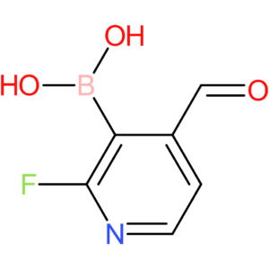 (2-fluoro-4-formylpyridin-3-yl)boronic acid