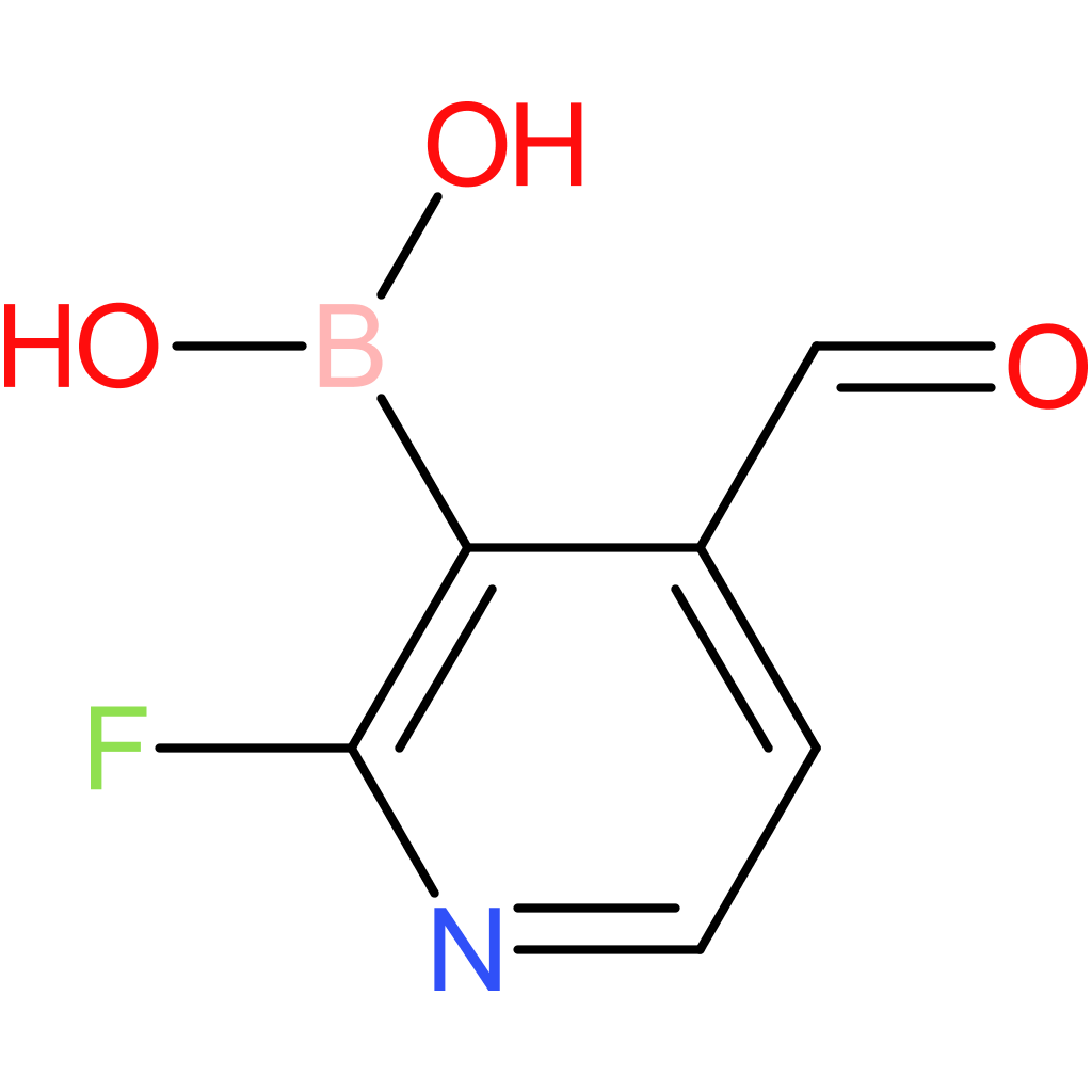 (2-fluoro-4-formylpyridin-3-yl)boronic acid