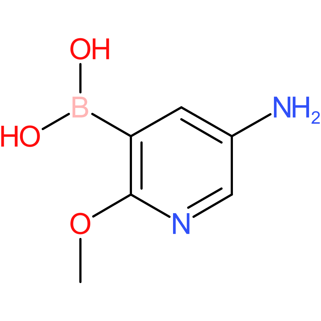(5-amino-2-methoxypyridin-3-yl)boronic acid