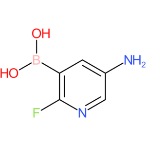 (5-amino-2-fluoropyridin-3-yl)boronic acid