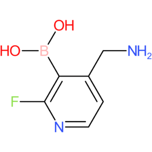 [4-(aminomethyl)-2-fluoropyridin-3-yl]boronic acid