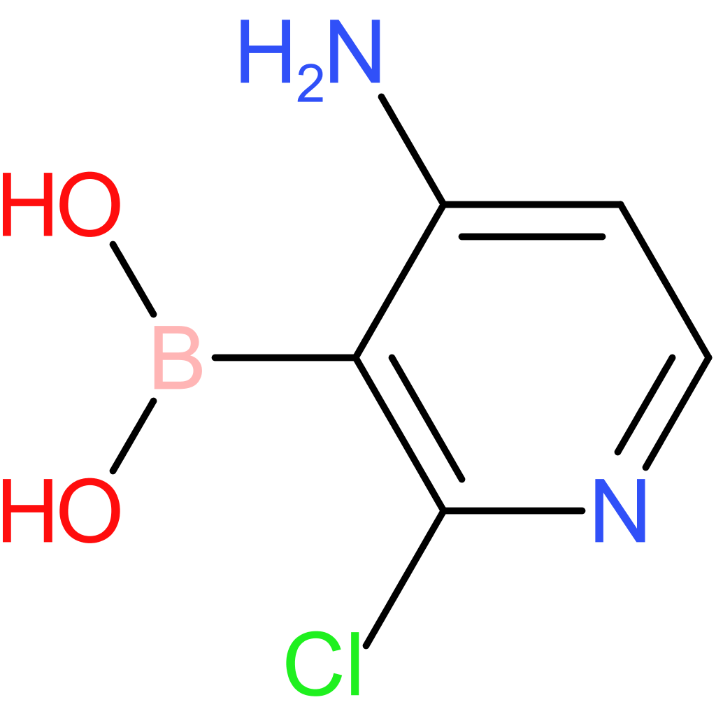 (4-amino-2-chloropyridin-3-yl)boronic acid