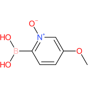 2-(dihydroxyboranyl)-5-methoxypyridin-1-ium-1-olate