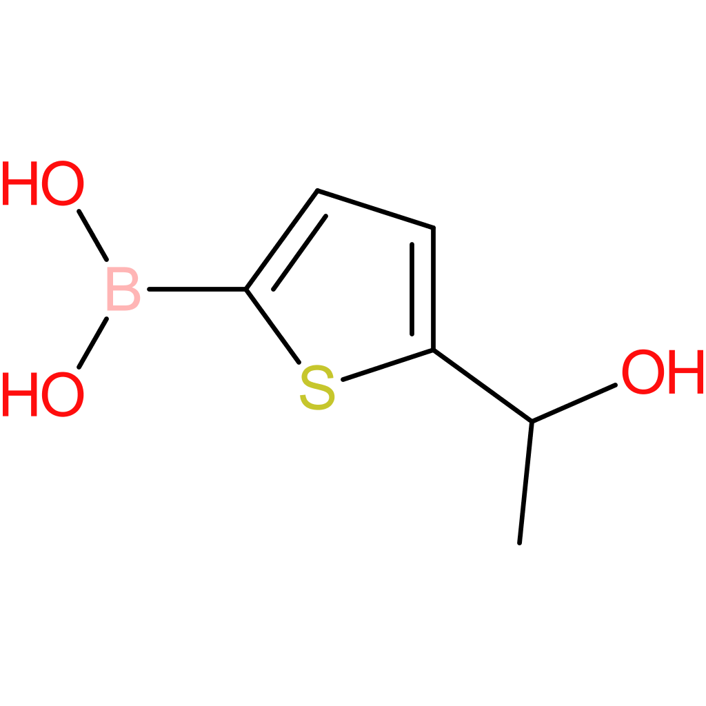 5-(1-hydroxyethyl)-2-thienylboronic acid