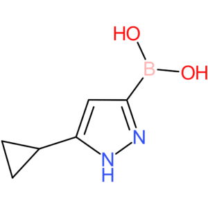 (5-cyclopropyl-1h-pyrazol-3-yl)boronic acid