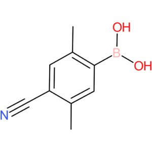 (4-cyano-2,5-dimethylphenyl)boronic acid