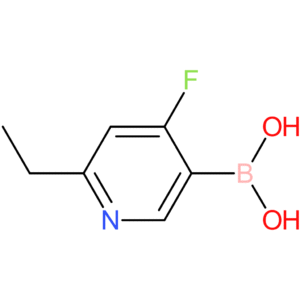 4-fluoro-2-ethylpyridine-5-boronic acid