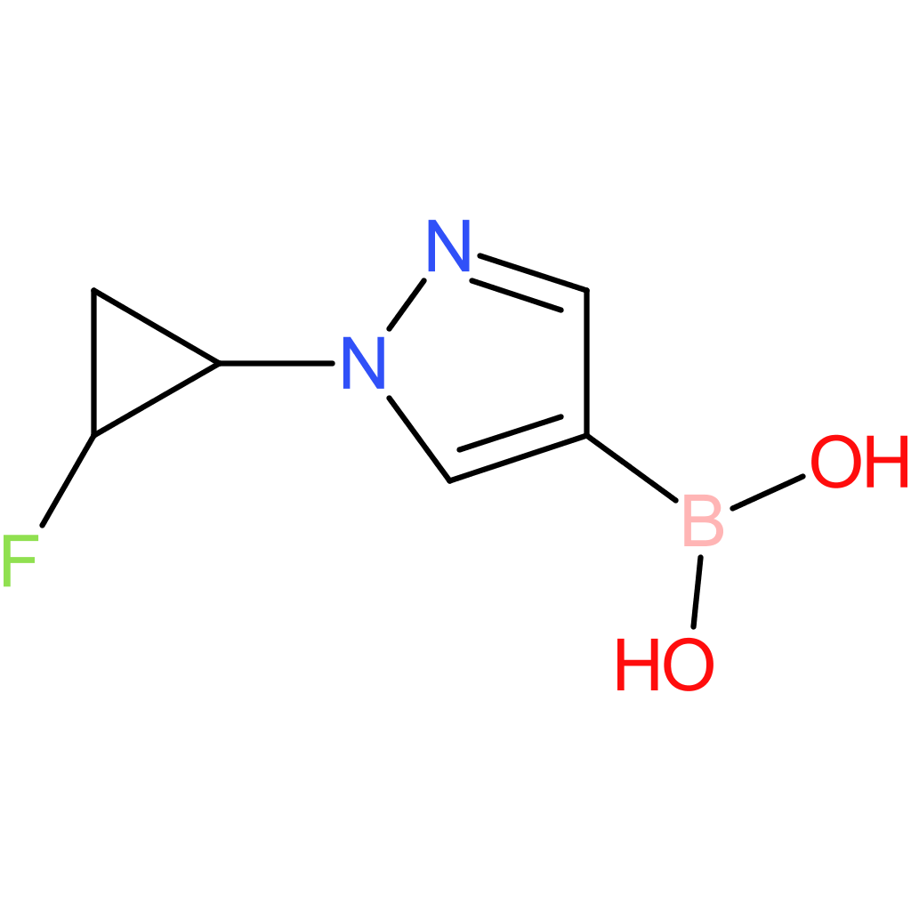 (1-(2-fluorocyclopropyl)-1h-pyrazol-4-yl)boronic acid