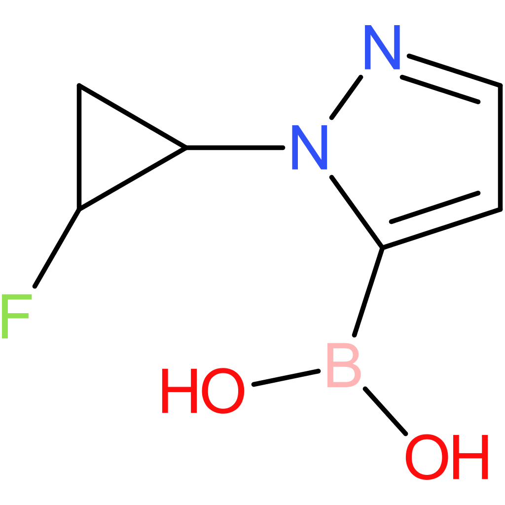 (1-(2-fluorocyclopropyl)-1h-pyrazol-5-yl)boronic acid