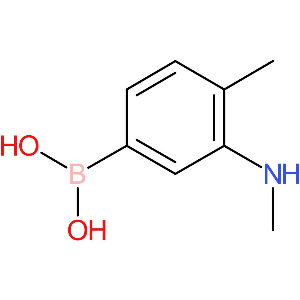 (4-methyl-3-(methylamino)phenyl)boronic acid