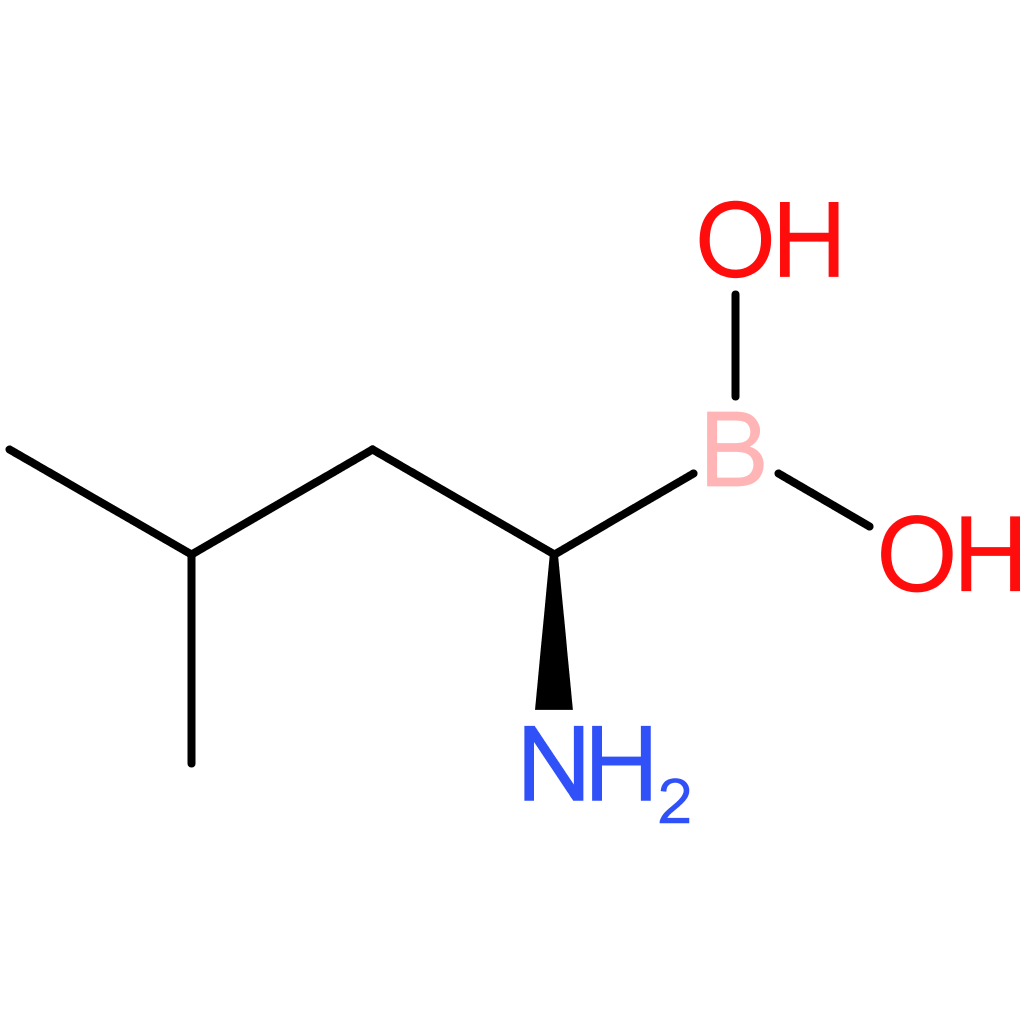 boronic acid, b-[(1r)-1-amino-3-methylbutyl]-