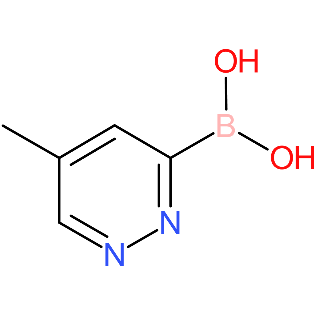 b-(5-methyl-3-pyridazinyl)boronic acid