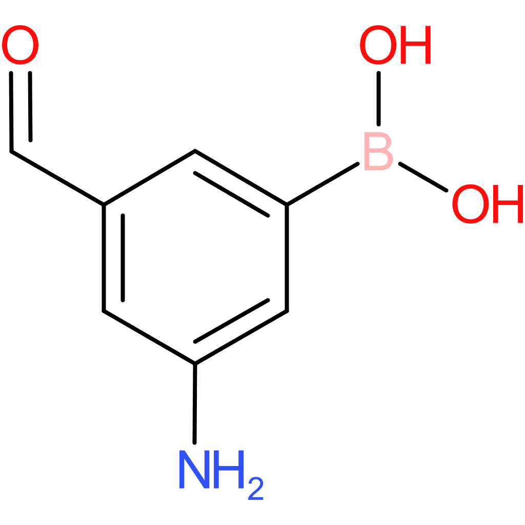 (3-amino-5-formylphenyl)boronic acid