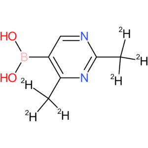 2,4-(dimethyl-d6)-pyrimidine-5-boronic acid