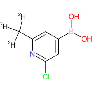 2-chloro-6-(methyl-d3)-pyridine-4-boronic acid