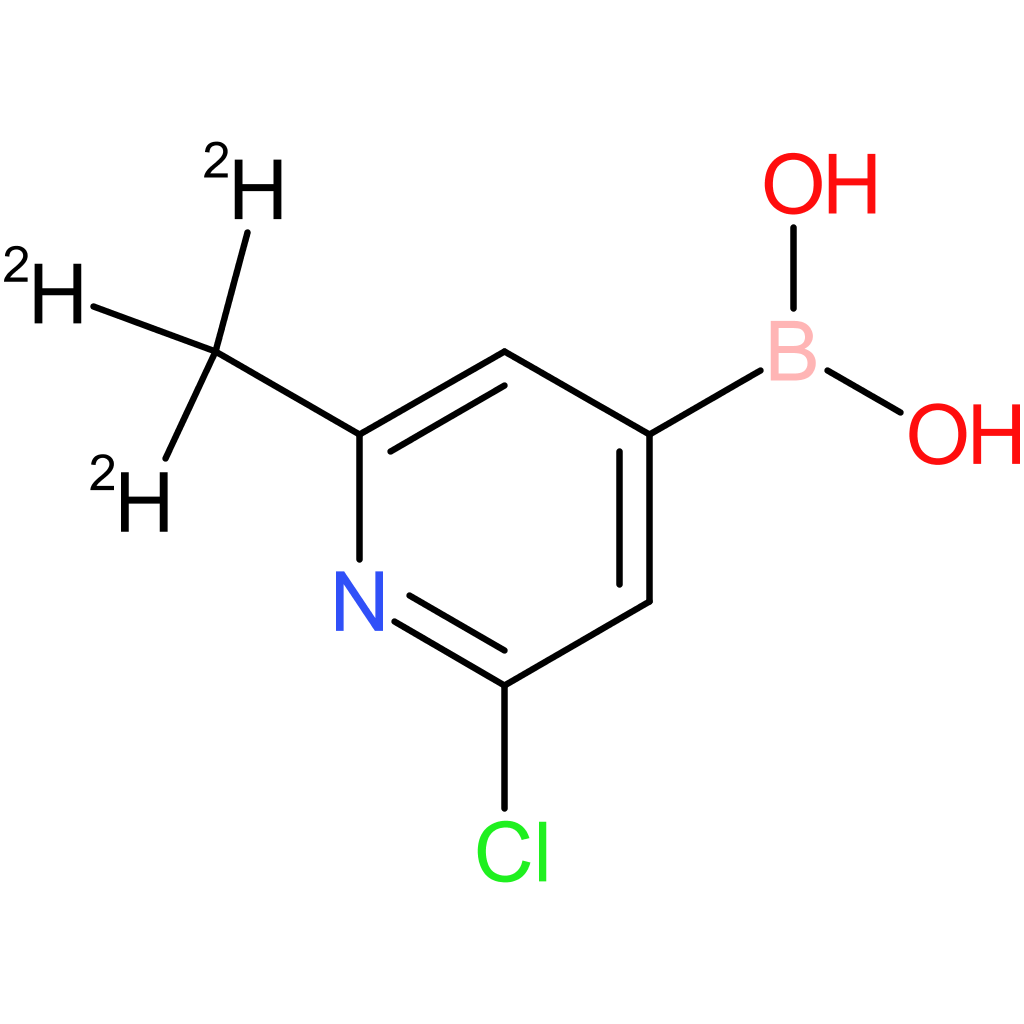 2-chloro-6-(methyl-d3)-pyridine-4-boronic acid