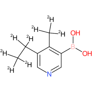 (4-methyl-5-ethyl-d8)-pyridine-3-boronic acid