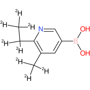 (5-methyl-6-ethyl-d8)-pyridine-3-boronic acid