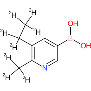 (6-methyl-5-ethyl-d8)-pyridine-3-boronic acid