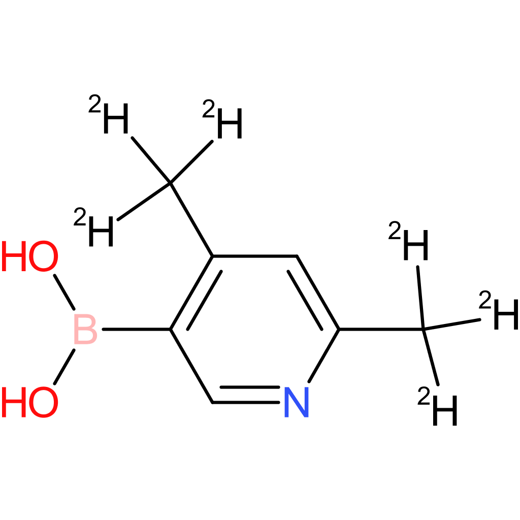 (4,6-dimethyl-d6)-pyridine-3-boronic acid