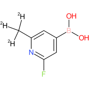 2-fluoro-6-(methyl-d3)-pyridine-4-boronic acid