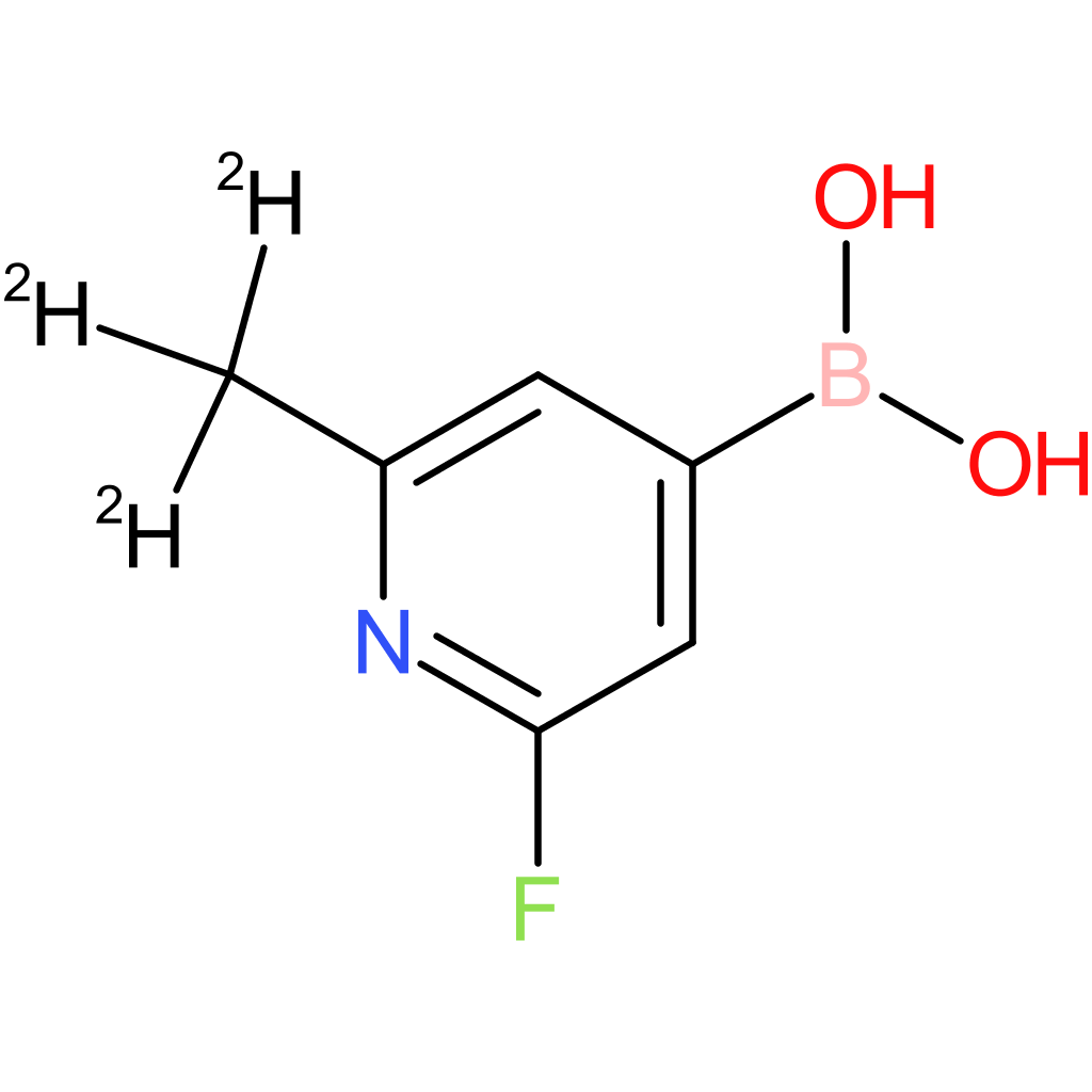 2-fluoro-6-(methyl-d3)-pyridine-4-boronic acid