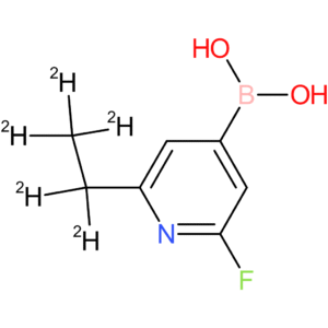 2-fluoro-6-(ethyl-d5)-pyridine-4-boronic acid