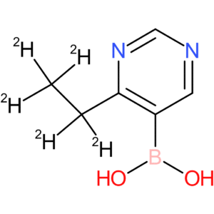 4-(ethyl-d5)-pyrimidine-5-boronic acid