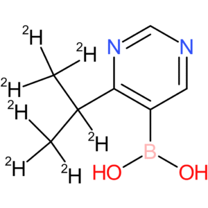 4-(iso-propyl-d7)-pyrimidine-5-boronic acid
