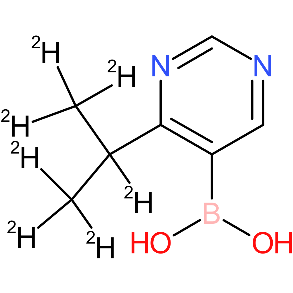 4-(iso-propyl-d7)-pyrimidine-5-boronic acid