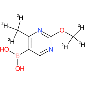 (2-methoxy-4-methyl-d6)-pyrimidine-5-boronic acid