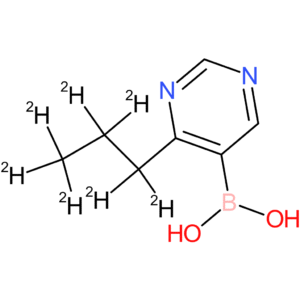 4-(n-propyl-d7)-pyrimidine-5-boronic acid