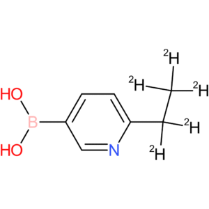 2-(ethyl-d5)-pyridine-5-boronic acid