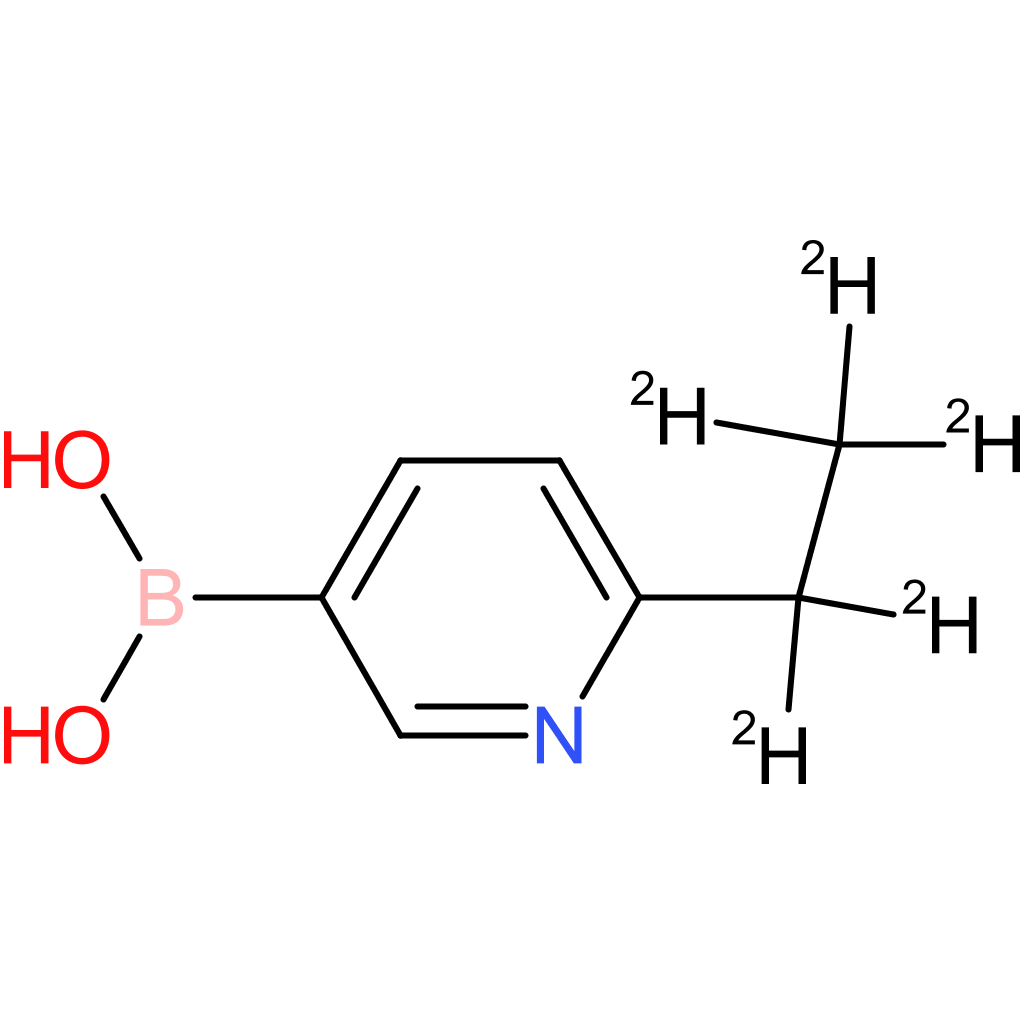 2-(ethyl-d5)-pyridine-5-boronic acid