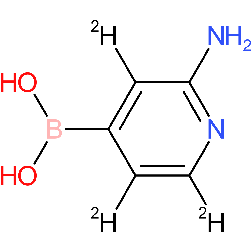 2-amino(pyridine-d3)-4-boronic acid