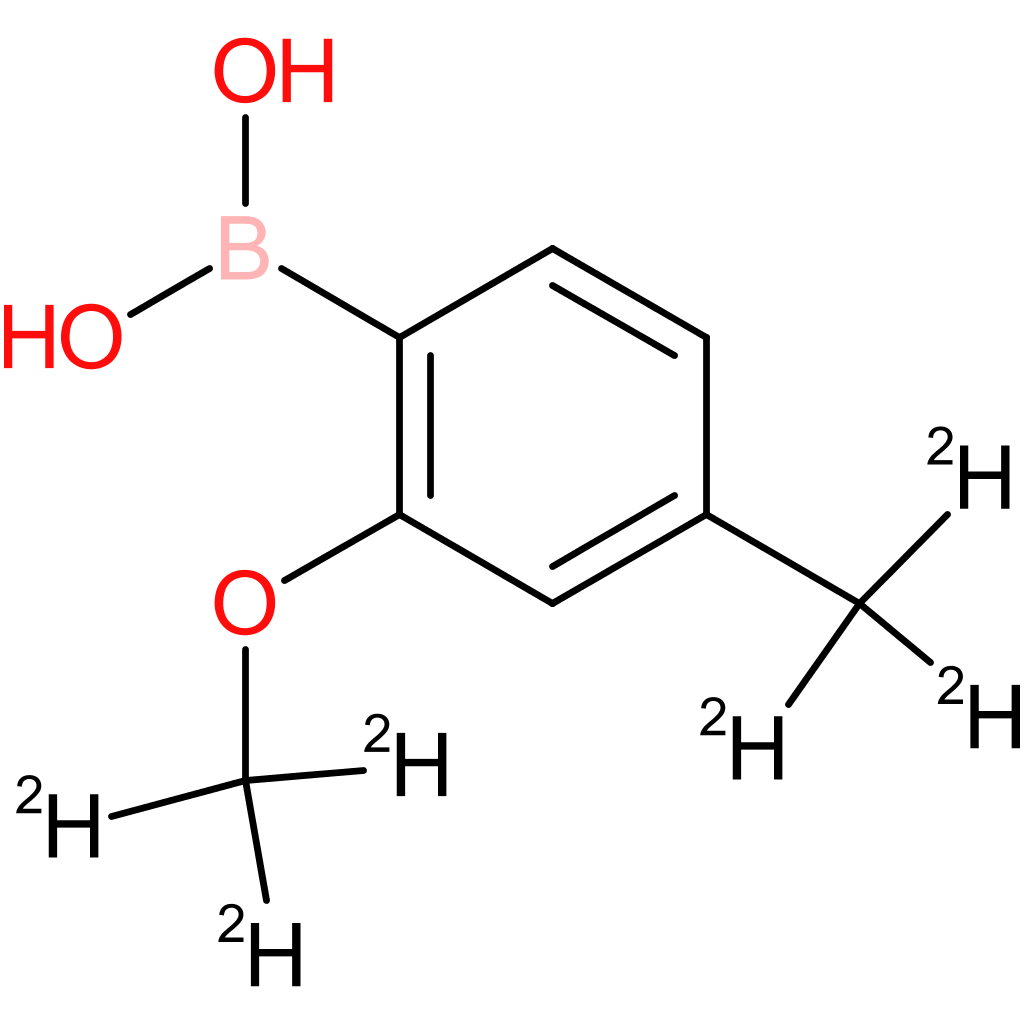 (2-methoxy-4-methyl-d6)-phenylboronic acid