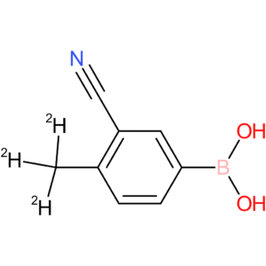 3-cyano-4-(methyl-d3)-phenylboronic acid