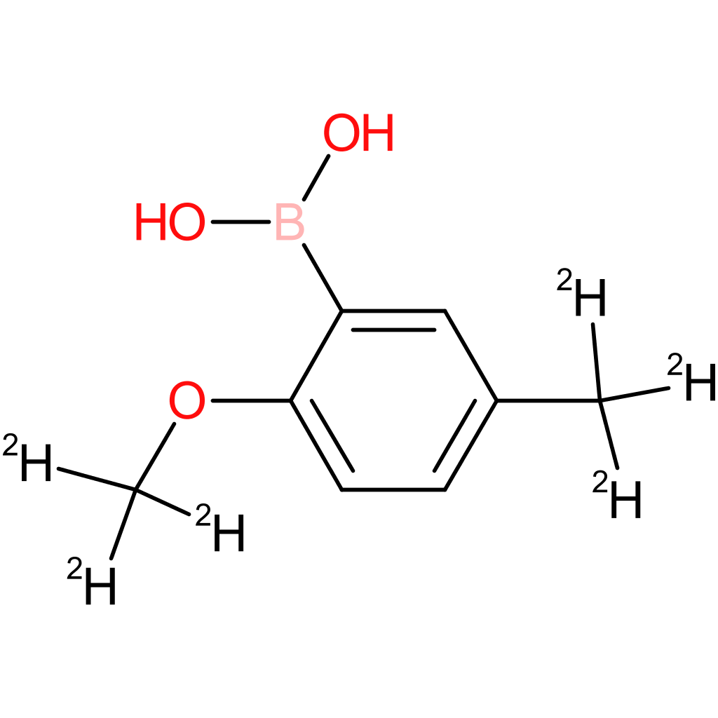 (2-methoxy-5-methyl-d6)-phenylboronic acid