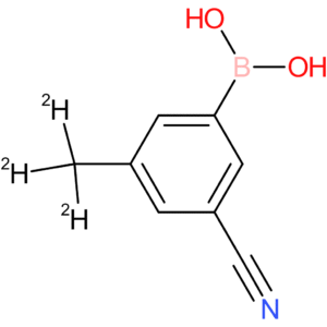 3-cyano-5-(methyl-d3)-phenylboronic acid